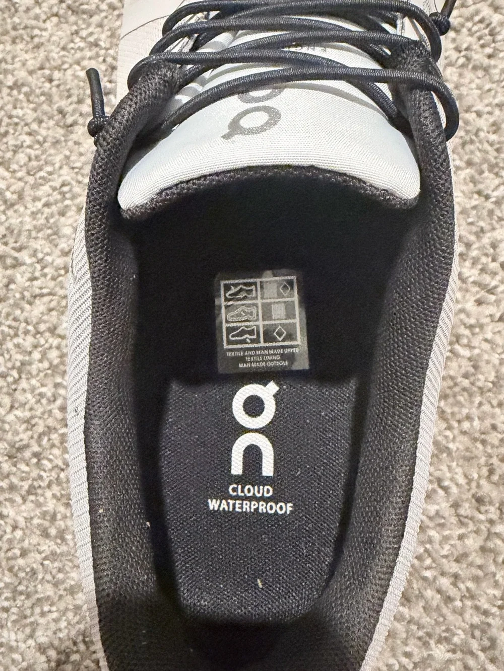 On Running breathable gray